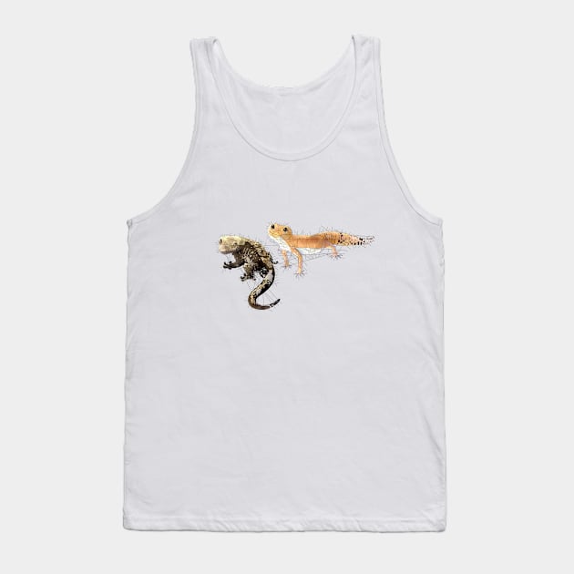 Geckos Tank Top by Blacklightco